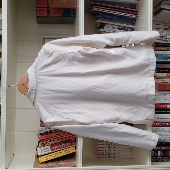 Cream Oversized Blazer - Picture 6 of 9